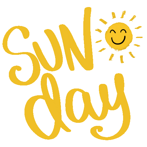 Sunday Morning Sun Sticker by Jenniferbrettdg