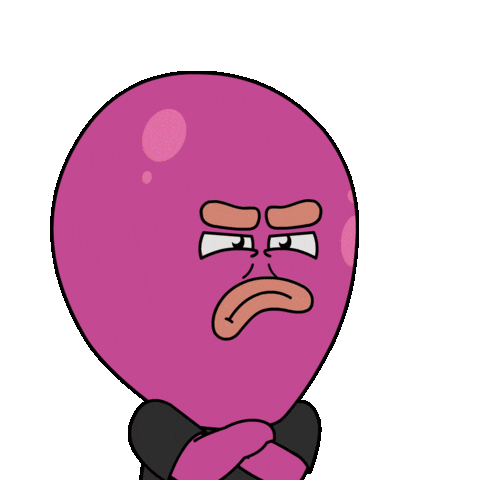 Angry Look Sticker by Octo Gaming