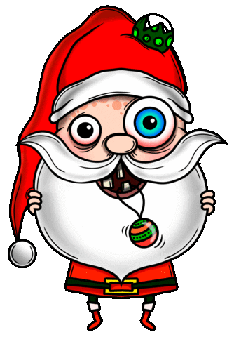 Santa Claus Christmas Sticker by RARO