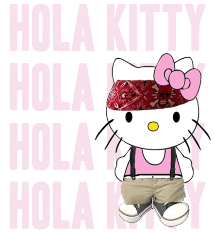Hello Kitty Sticker by Yollocalli Arts Reach