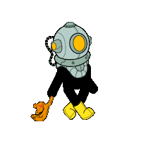 Sad Art Sticker