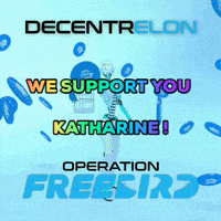 Cryptocurrency Katharine GIF by decentrelon