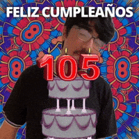 ¡Feliz 105.º cumpleaños!