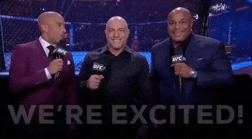 Excited Mixed Martial Arts GIF by UFC