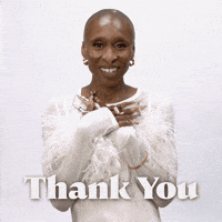 Thank You So Much GIF by Cynthia Erivo