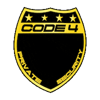 allcode4 los angeles security services security guards private security Sticker