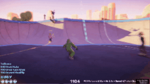 FreeRangeGames giphygifmaker skateboarding free range games skate game GIF