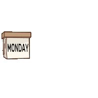 Red Panda Monday Sticker