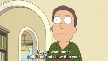 Whip It Out Rick And Morty GIF by Adult Swim