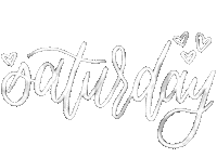 stuffxsav weekend saturday calligraphy sat Sticker