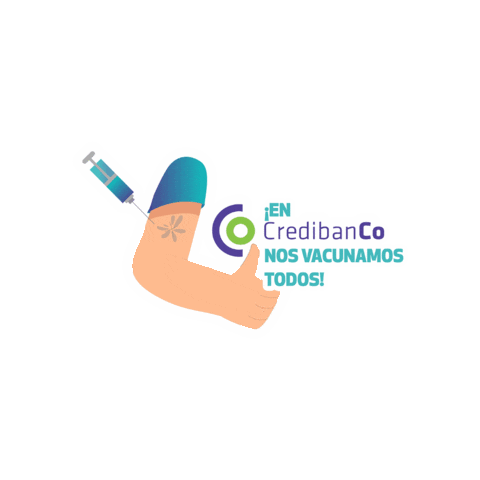 Vacunas Sticker by CredibanCo