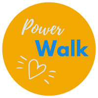 Power Walk Sticker by leukvooreenfeest