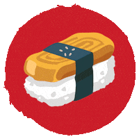 Palaceresorts yama yama sushi Sticker