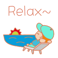 Sleep Chilling Sticker