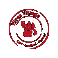 HulluPoro elvesvillage tonttula Sticker