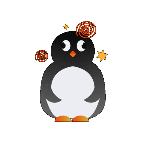 Penguin What Sticker