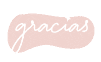 Gracias Agradecer Sticker by Kaori Bio Cosmetica