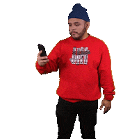 Selfie Hype Sticker by Tongue Magazine