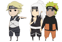 Naruto Vs Sasuke Sticker
