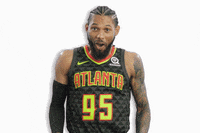 Sport Reaction GIF by Atlanta Hawks