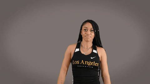 Cal State La Track GIF by Cal State LA Golden Eagles
