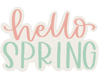 Spring Springtime Sticker