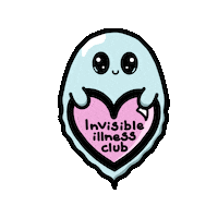 Ghost Pain Sticker by Innabox