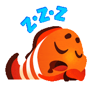 Sleepy Game Sticker by Fishdom