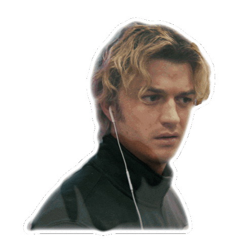Joe Keery Fungus Sticker by STUDIOCANAL