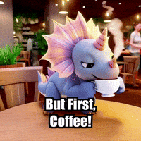Coffee Trending Topics GIF by Divineasaur