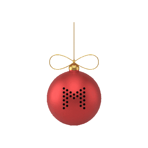 Kerstbal Christmasball Sticker by Mintenz