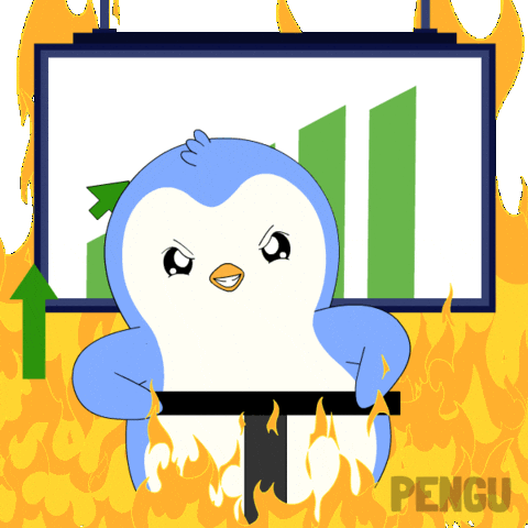 Crypto Send It GIF by Pudgy Penguins