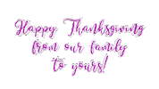 Thanks Giving Love Sticker by OpticalArtInc.