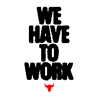 Working Out The Rock Sticker by ProjectRock