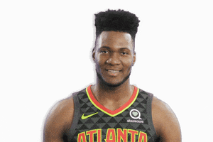 Bruno Fernando Reaction GIF by Atlanta Hawks