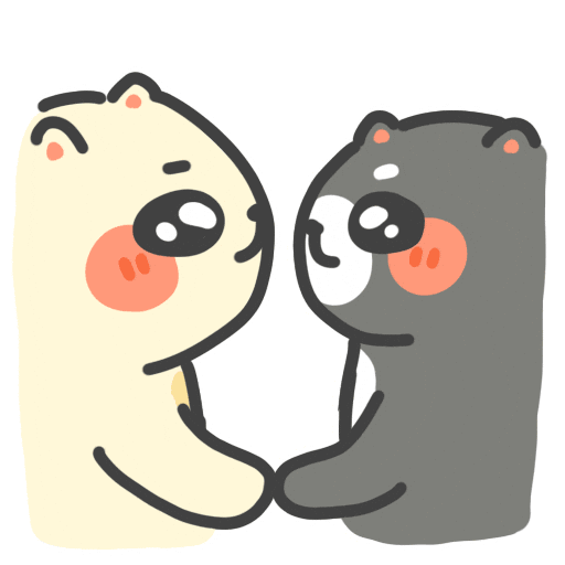 Laugh Together In Love Sticker