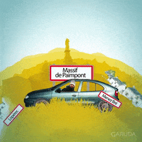 Driving Around The World GIF