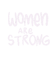 Strong Woman Girl Sticker by Demic