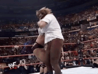 the rock mankind GIF by WWE