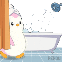 Pink Skincare Sticker by Pudgy Penguins