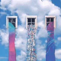 Clouds Collage GIF
