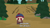scared eric cartman GIF by South Park 