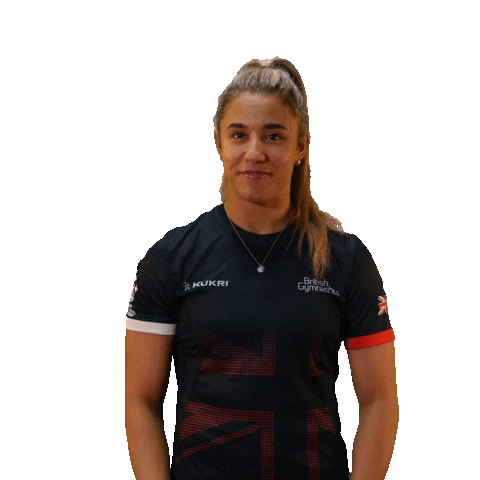 Point Swipe Up Sticker by British Gymnastics