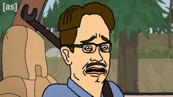 Horror Head Turn GIF by Adult Swim