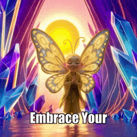 Acceptance Self-Love GIF by BuddhaFlyJourney