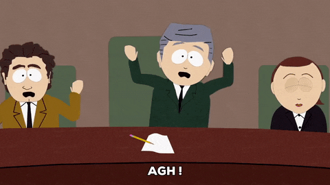 scared office GIF by South Park 