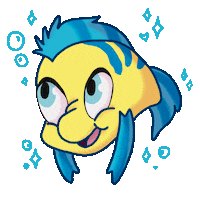 Mar The Little Mermaid Sticker