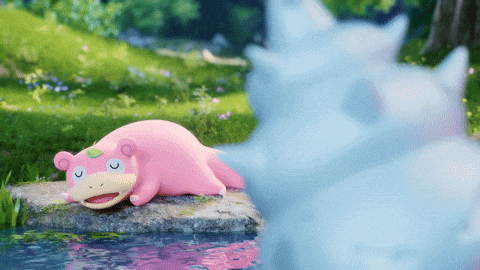 Me Too Slowpoke GIF by Pokémon