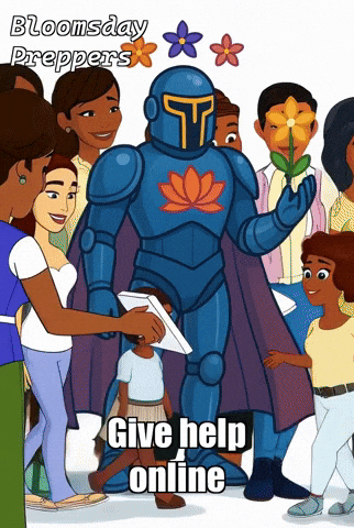 Community Working GIF by Bloomsday Preppers