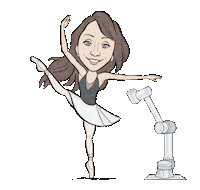 Dance Robot Sticker